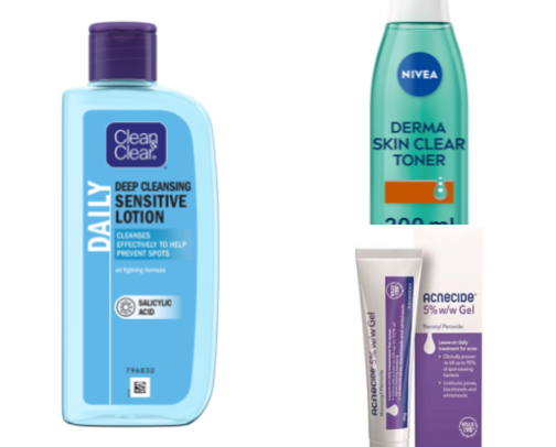 My go to skincare products! cover photo collage