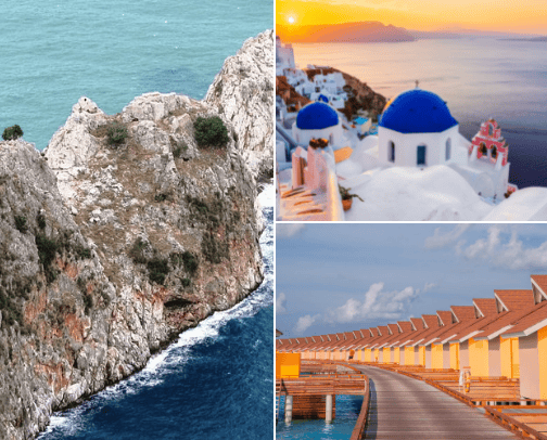 Best destinations for vacation! cover photo collage