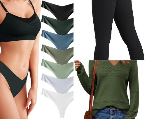 Womens clothing cover photo collage