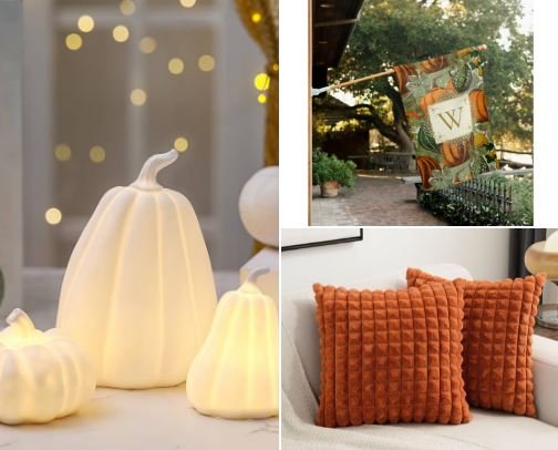 Pumpkin Fall Decor cover photo collage