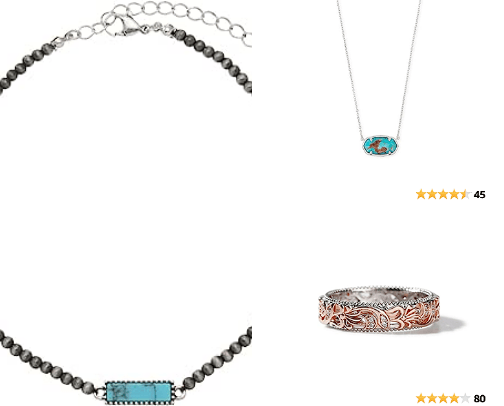 Western Jewelry cover photo collage
