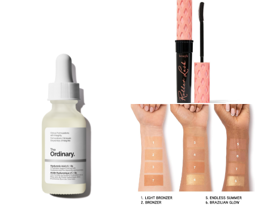 My favorite beauty recs cover photo collage