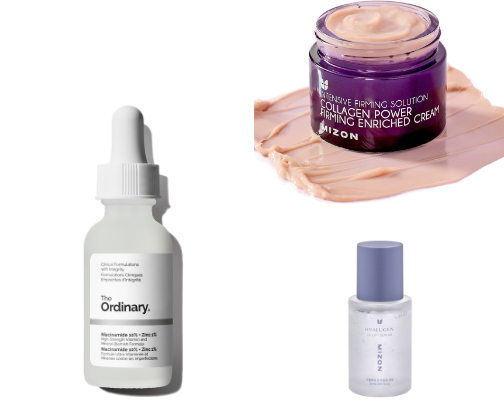 Skincare routine recommendations 💜 cover photo collage