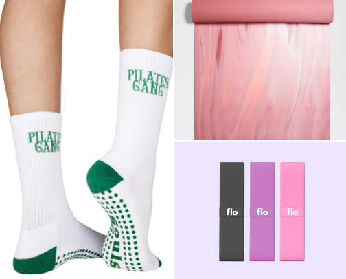 Pilates princess essentials cover photo collage