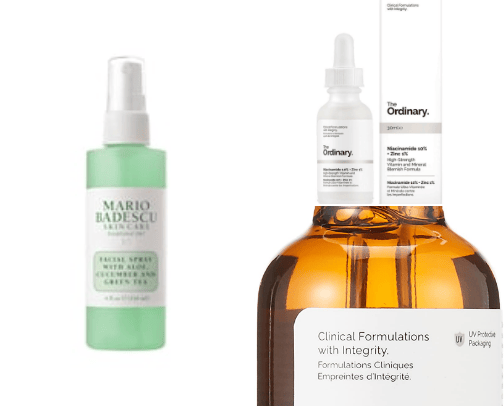 Skin care recommendations 🪄 cover photo collage