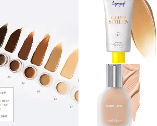 Dewy Makeup Routine cover photo collage