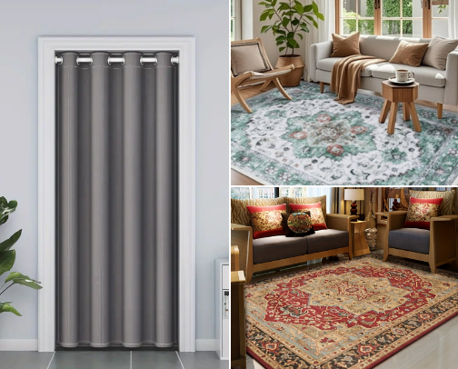 Home decoration and furnishings. cover photo collage