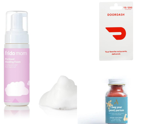 What Mama needs( postpartum/
and breastfeeding edition) cover photo collage