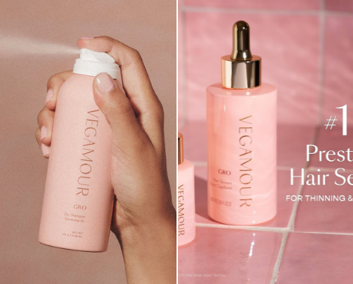 Postpartum hair loss? I got you. cover photo collage