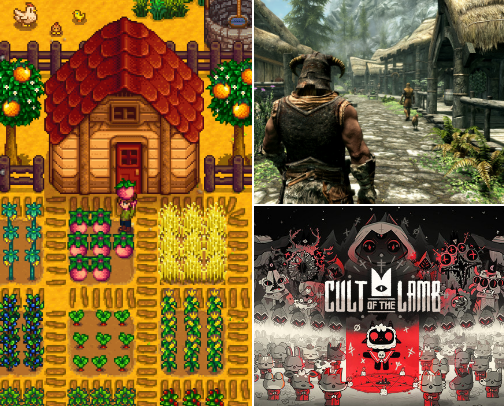 Video Games cover photo collage