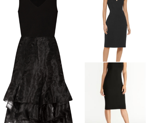 Timeless Classics: the Simple Black Dress... cover photo collage