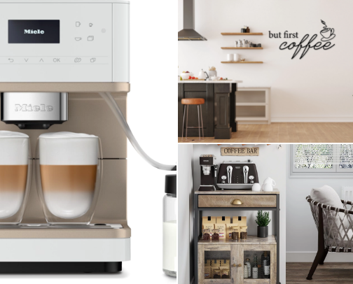My Perfect Coffee Corner | Coffee Lovers' Home Essentials cover photo collage