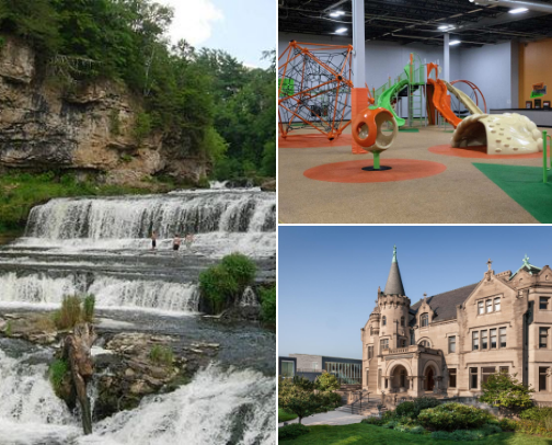 My 4-year-old's faves in the Twin Cities... cover photo collage