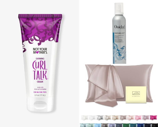 Curl Approved Essentials 🌹 cover photo collage