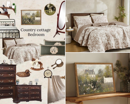 Amazon Cottage bedroom MUST HAVES🧺🪿 cover photo collage