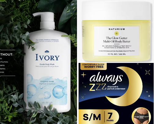 Feminine Care at 40+ cover photo collage
