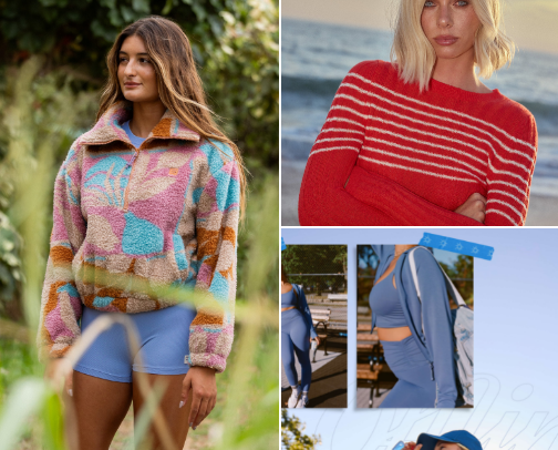 Comfy fun clothes and brands I love to wear cover photo collage