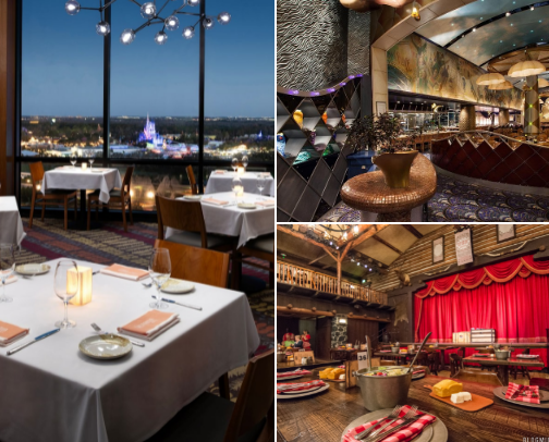 Best dining experiences at Walt Disney World cover photo collage