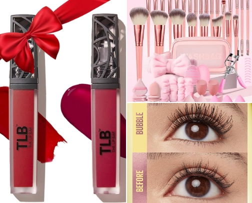 A+ Makeup Must-Haves cover photo collage