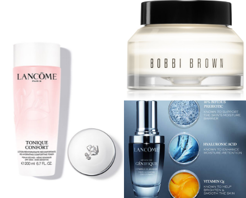 My favourite Skincare products cover photo collage