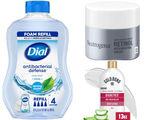 Daily skincare and haircare routine cover photo collage