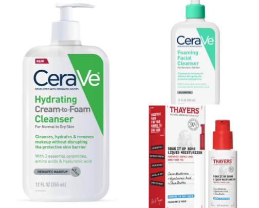 My Current Skincare Routine cover photo collage