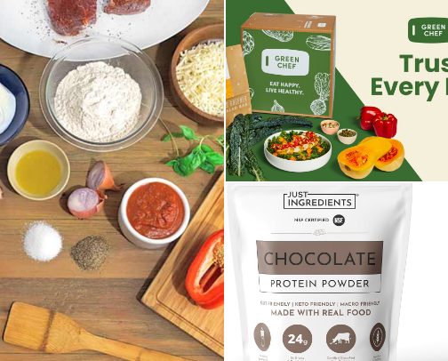 Simplified Healthy living cover photo collage