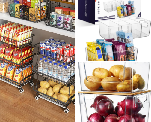 Pantry Organization & Reset Ideas cover photo collage