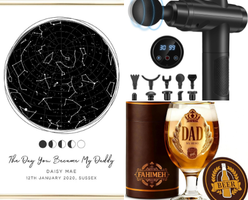 Fathers Day Gift ideas cover photo collage