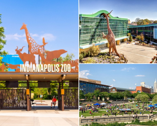 Indianapolis Travel Guide cover photo collage