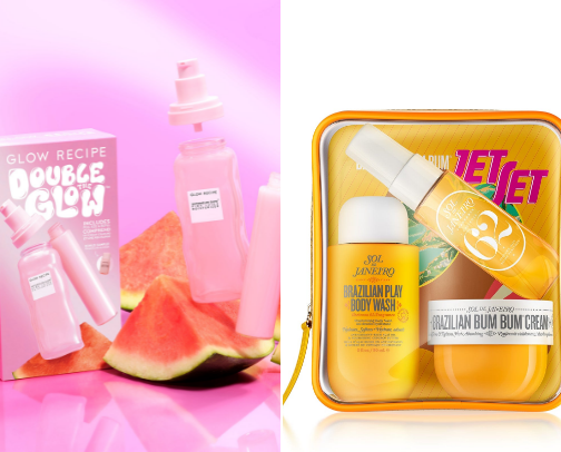 Skincare cover photo collage