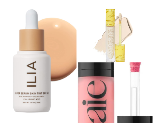 Glowy Everyday Makeup Essentials cover photo collage