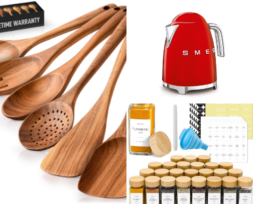 My kitchen Essentials cover photo collage