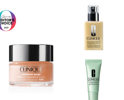 FAVORITE CLINIQUE PRODUCTS cover photo collage