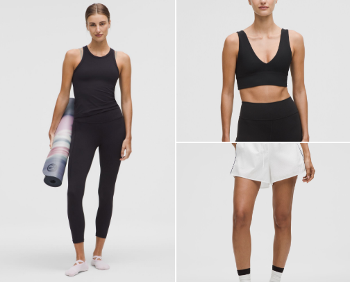 Lululemon Must Have's cover photo collage