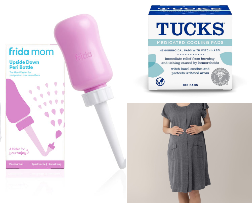 Postpartum Essentials cover photo collage