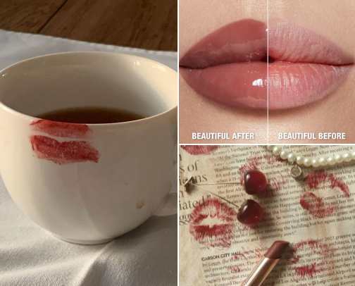 Don't leave without your lips-- my favorite fall lip combos! cover photo collage