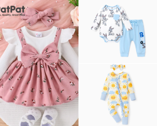 When it comes to baby clothes, there’s only one rule — ONLY THE BEST. 👶💛 cover photo collage
