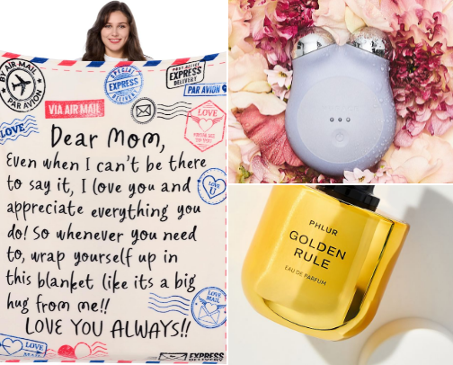 Mother's Day Gift Items .... because she deserves it ❤️ cover photo collage