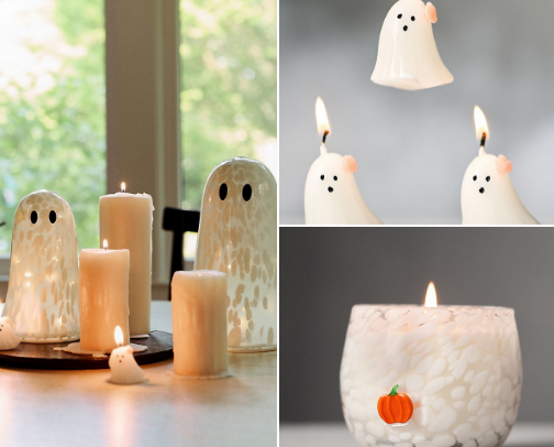 Fall aesthetic cozy season home decor cover photo collage