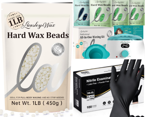 At Home Body Wax Essentials cover photo collage