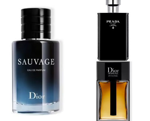 Fragrance for him🩵 cover photo collage