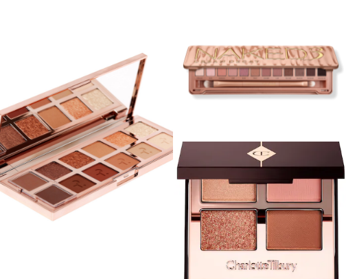 Best nude eyeshadow palettes cover photo collage