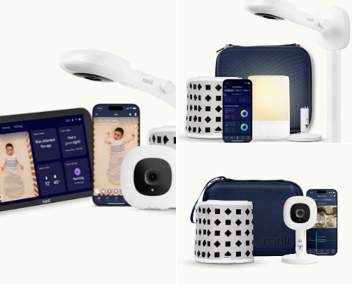 $100 OFF NANIT BABY MONITOR SYSTEM cover photo collage