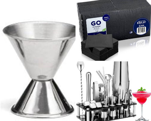 Must Have Bartending Items cover photo collage