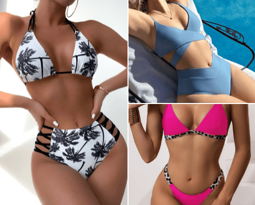 bathing suits👙 cover photo collage