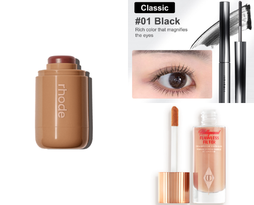 my *perfect* clean girl beauty essentials cover photo collage