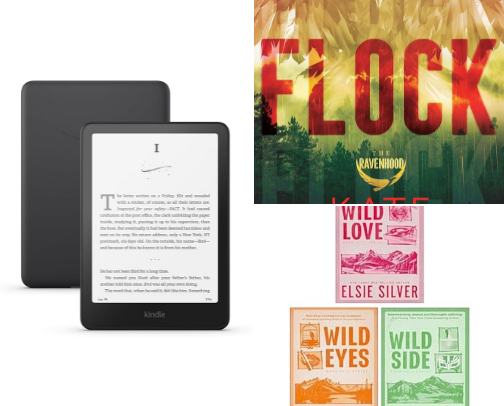 Bookish Girly 📖 cover photo collage