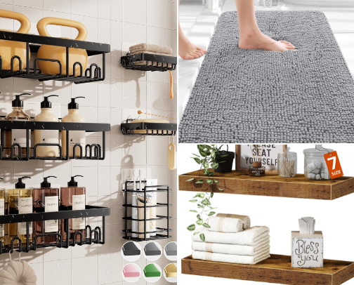 My Apartment Bathroom Decor cover photo collage