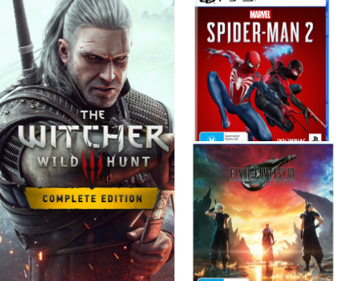 The best video games cover photo collage